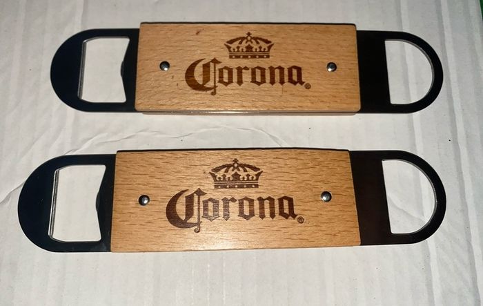 Corona beer double sided bottle opener