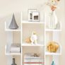 _Tree-Shaped Bookcase with 13 Compartments, white Image 3