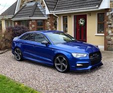 Audi a3 saloon Sline black edition