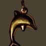 Pristine Vintage 9ct Gold Dolphin Charm / Pendant Image 5
