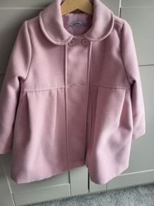 Girls Pink Coat (Babidu) size 5a