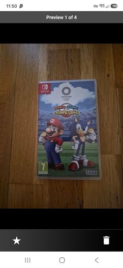 mario and sonic at the Olympic games tokyo 2020 Nintendo switch game