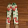 Serving Spoons - Wood. Strawberry Decorated Image 4