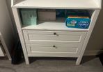 Hemnes baby changing chest with drawers