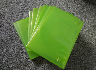 Xbox 360 Green Plastic Game Cases