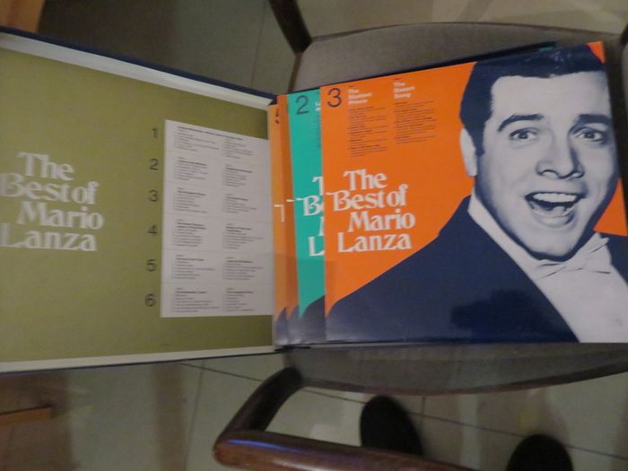 Lp  The best of Mario Lanza