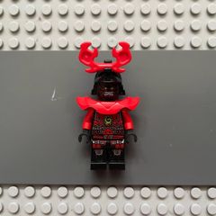 lego ninjago njo0075 Stone Army Warrior minifigure - Red Face
