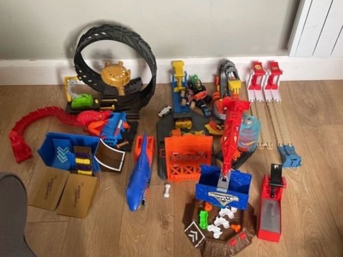 monster truck hot wheels bundle