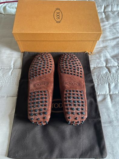 Tod's Dark Brown Loafers Brand New - size 6.5