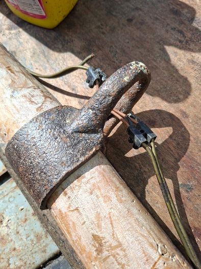 This Antique 19th Century Wooden Single Tree used to connect a Horse or Ox to Farm Equipment. The item features handmade wooden construction with blacksmith-forged iron hook Stage or Movie Props