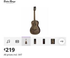 Baton Rouge X11LS/PE-SCC Parlor (Electric Acoustic Guitar)