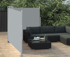 Retractable Side Awning Anthracite 100x600 cm