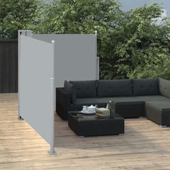 Retractable Side Awning Anthracite 100x600 cm