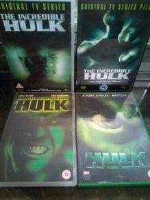 Incredible Hulk Dvd Bundle Marvel Bill Bixby Lou Ferrigno