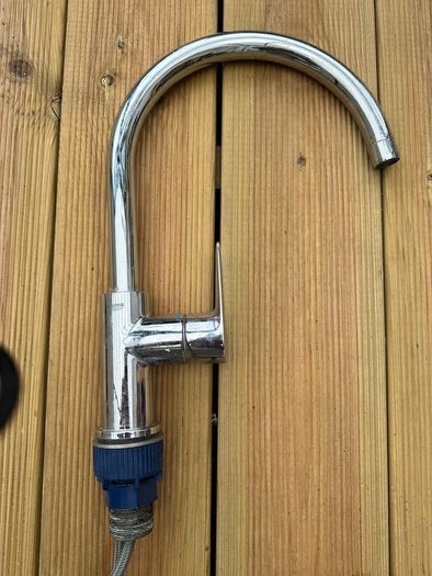 Grohe Start Edge Kitchen Mixer Tap Chrome