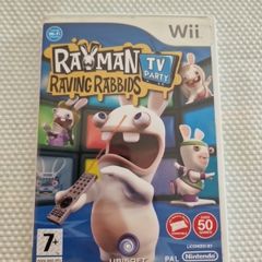 Rayman Raving Rabbits Tv Party Nintendo Wii Games Original