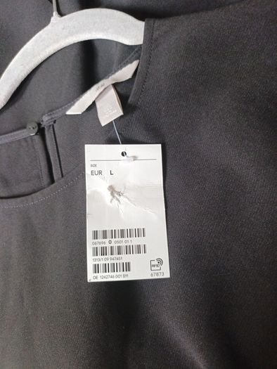 H&M Black Dress.. S. L - 16.   B.N.W.T