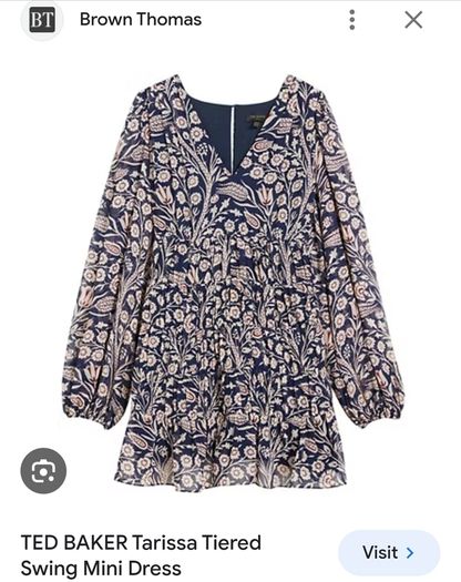 Tarissa Tiered Swing mini dress
