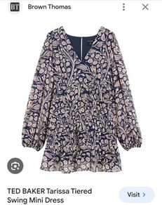 Tarissa Tiered Swing mini dress