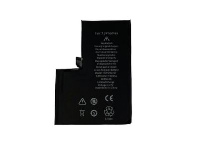 High Capacity Battery Replacement For Apple iPhone 13 Pro Max - 4650mAh