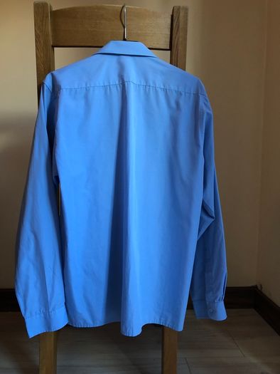 Boys School blue shirt, age 15-16