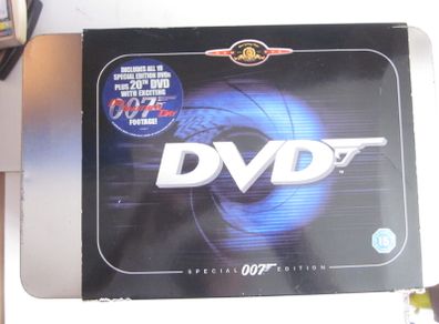 James Bond Special 007 Edition 20-film DVD set in Collector's Tin