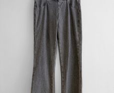 Pre Owned Dunnes Stores Acid Wash Grey Flare Jeggings