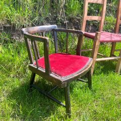 Antique Irish Farmhouse Hedge Chair