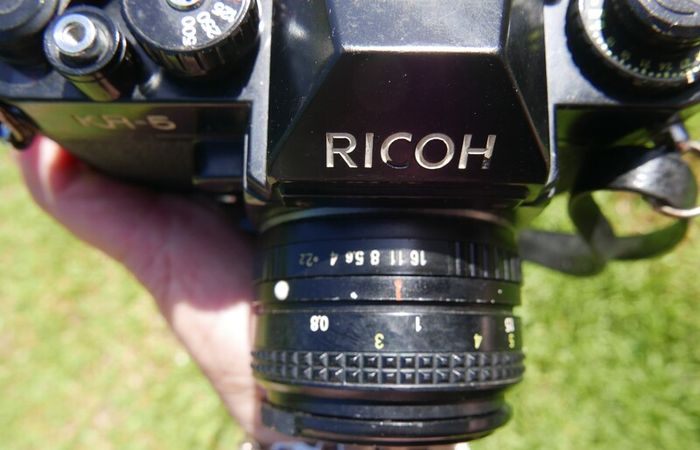 Ricoh KR-5 - 35mm Camera W/ 55mm 2.2 Ricoh -  works well