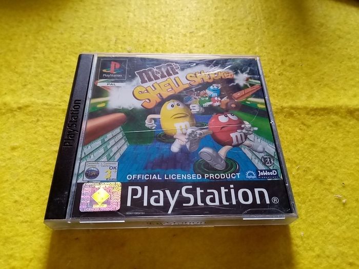 M & M s she'll shocked PlayStation1 Ps1 PlayStation 2 ps2 games Original