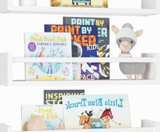3 bookshelves