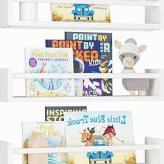 3 bookshelves