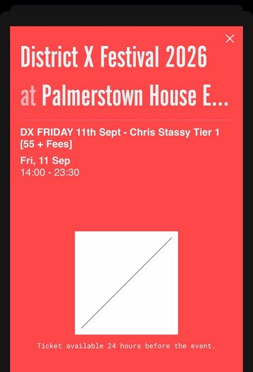 District X Friday Ticket Chris Stassy