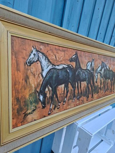 Vintage Horse print by Faust