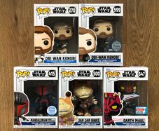 Funko Star Wars: The Clone Wars Exclusive Pops (Various Prices)