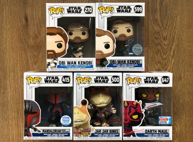 Funko Star Wars: The Clone Wars Exclusive Pops (Various Prices)