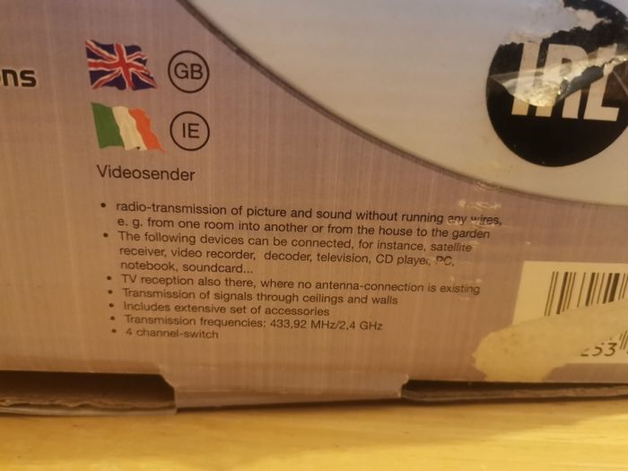 Wireless Transmitter Set, NEW