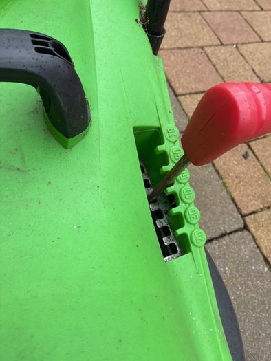 Electric lawn mover - 44cm ( easy adjust )