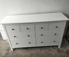 Chest of 8 drawers Hemnes white