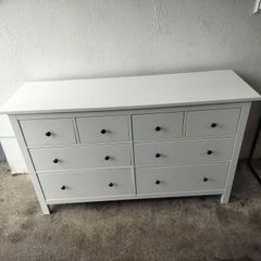 Chest of 8 drawers Hemnes white