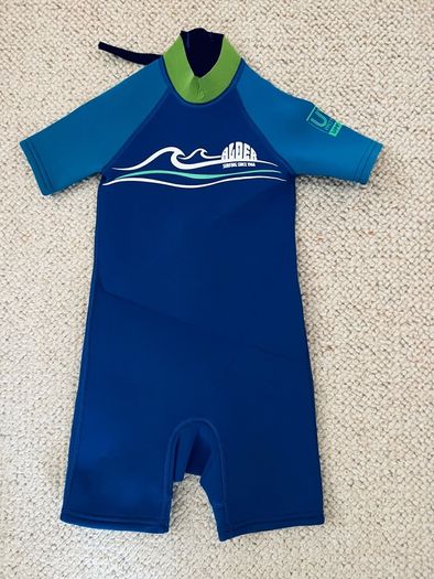 Alder toddler shorty Neoprene Size 3 - Excellent Condition, Gently Used