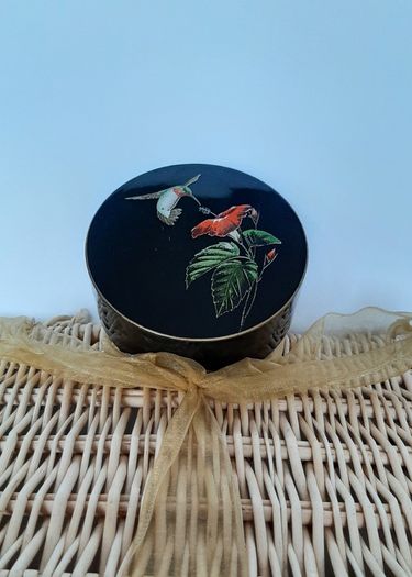 Vintage 1960's Otagiri Japan Lidded Trinket Box
