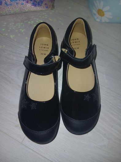 New School shoes size 13 Black patent