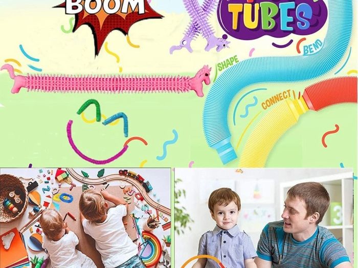 Fidget Toys, Fidget Toys Pack for Kids, Sensory Fidgets Pack Anxiety Relief Toys for Autism, Simple Fidget Toys Set with Fidget Popper for Party Bag Filler, School Classroom Reward (FREE POSTAGE)
