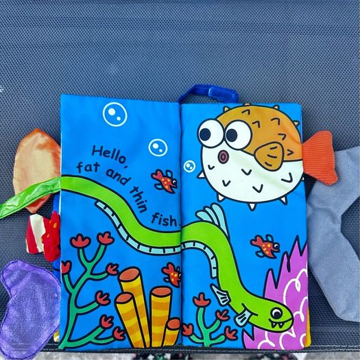 jollybaby soft book Brand New Ocean Tail
