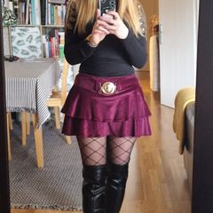 Skort burgundy size XS / S