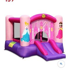 Happy hop princess bouncy castle