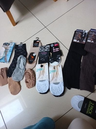 Selection Of   Footies.l Knee-high Size : 4-8.  B.N.W.T