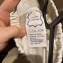 Vintage Cesare Collection White Genuine Leather Skirt Size Small 5 XS 34 Image 2