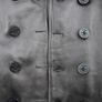 Pea Coat US Navy Leather Jacket Large Image 6